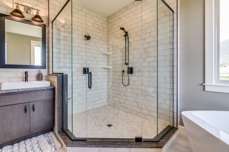 Space-Efficient Shower Design